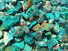 1000 Carat Lots Of  Chrysocolla   Turquoise Rough - Plus A Free Faceted Gemstone