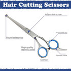 Hair Cutting Scissors Kit 27pcs Professional Stainless-steel Sharp Barber Profes