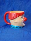 Ringling Bros  And Barnum   Bailey Circus Clown Face Beverage Mug  Free Shipping