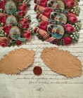 12 - 1900   s Antique Vintage Victorian Anchor Calling Cards Diecut Scrap