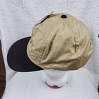 Vintage Winston Cigarettes No Bull Hat Cap Strapback Tan Spellout Logo New W Tag