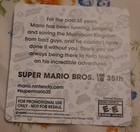 Super Mario 35 Anniversary Nintendo New York Ny Exclusive Sticker  Bros 35th