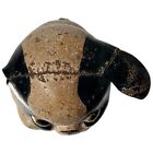 Vintage 1930s Fido Dog Cast Iron Still Coin Bank Hubley Toy Missing One Ear