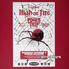 High On Fire   Power Trip 2019 Concert Promo 11x17 Street Poster 