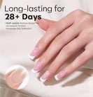 Puntas De U  as De Gel Cuadradas De Cobertura Completa  120 Unidades