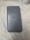 Vintage Gray Singer Sewing Machine Accessory Box Containing Classic Attachments 