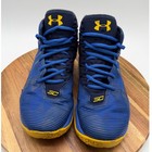 Under Armour Size 5 1 2y Curry 2 5 Blue Yellow Basketball Shoes 0634