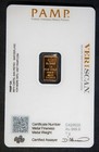 Pamp 1 Gram Gold Bar   9999 Fine Gold In Assay Card  Lot 041055