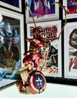 Sideshow Exclusive Iron Spider-man Comiquette  657 750 W  Art And Shipper Box