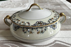 Haviland Marguerite Covered Vegetable Dish Schleiger 114 Limoges France Rare Htf