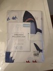Pottery Barn Disney Shark Holiday Gift Ocean Surf Party School Boy Pillowcase   