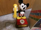 Vintage 1976 The Mickey Mouse Rotary Telephone - American Telecommunication