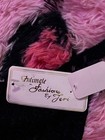 Intimate Fashions By Teri Vtg 90s Black Satin lace French Cut Thong S m Nwt