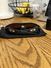 Oakley Gascan Polarized Sunglasses Matte Black Camo Prizm Deep Water Wrap