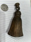 Antique Brass Or Bronze Curtain Rod End Tassel Hardware Chandelier Finial Vtg       