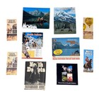 Vintage Travel Brochures Maps 70s Western Americana Memorabilia Wyoming Montana 
