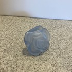 Vintage Blue Rose Perfume Figural Bottle