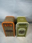 Disney Adventureland   Main Street Usa Trash Can Salt   Pepper Shakers