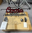 Coors Light Neon Sign Mountain Logo Led Beer Bar Light New In Opened Box