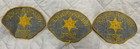 Vintage Lot Of 3 Wilton Arkansas Police Dept Cheese Cloth Back Patch