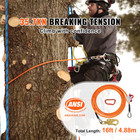 12 7mm Steel Core Flipline 16ft 4 8m  Arborist Flipline For Fall Protection