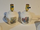 2 Vtg Wedgewood Beatrix Potter Peter Rabbit Bedside Nursery Table Lamp Works 