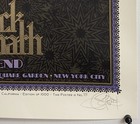 Black Sabbath 2016 The End Madison Square Garden Concert Poster Signed Sperry