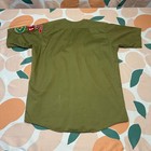 Vintage Boy Scouts Scoutmaster Uniform Shirt Men   s Large Olive Green Bonifay 60s