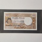 New Hebrides  Vanuatu 1977 100 Francs  Serial 66300  P-18d Crisp Unc  Lot  3013
