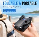 Drone 2026 4k Hd Dual Camera Wifi Fpv Rc Foldable Quadcopter   4 Batteries