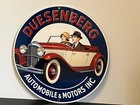 Duesenberg Motors Vintage  Style Metal Sign Advertising In Hi Gloss