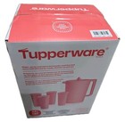 Tupperware Heritage Pitcher  1 Gallon    4 Tumbler Set With Lids