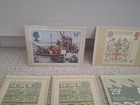 Joblot X12  4 Pcs Each  Stamp Postcards   designer Stamps Etc  Unused In Sleeves