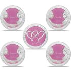 Women In Recovery Medallion Coin Aa Na Chip Silver Serenity Prayer Token 5pcs