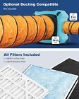 Alorair Air Scrubber Pureairo Hepa Max 870 Blue Air Cleaner 550 Cfm Air Machine