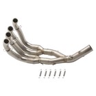 Stainless Exhaust Pipes System Header Pipes Fits Yamaha Yzf R6 Yzf-r6 2006-2020