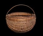 Fantastic Miniature Southern Basket Antique Miniature Basket  1