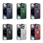 For Iphone 16 15 14 13 12 Pro Max 11 Magnetic Magsafe Slim Hard Matte Case Cover