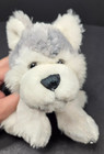 Webkinz Husky Dog 9  Hm120 Plush Stuffed White Gray Puppy Ganz No Code Soft Toy