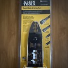 Klein Tools Coaxial Cable Crimper Stripper Cutting Pliers Rg6 Rg59 Vdv010-019