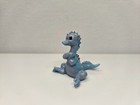 Damaged Hagen Renaker Miniature Mini Ceramic Blue Mama Baby Dragon Figurine