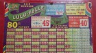 1940s Lulu-belle Punch Board Game Trade Stimulator Gambling Not Punched