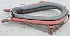Authentic Antique Horse Collar And Iron Hames     Barn Find Northern California
