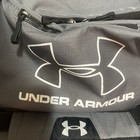 Under Armour Storm Undeniable 5 0 Gray black Duffle Bag Gym Back To School