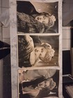 Lot Of 3 Original Black   White Movie Photograph Portraits Lana Turner Mgm Stdio