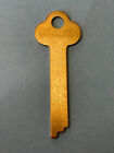 Original Herring-hall-marvin  hhm  Antique Safe Deposit Lock Key Blank S4097 Nos