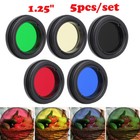 1 25  31 7mm Telescope Eyepiece Lens Color Filter For Moon Nebula Planet Sun 5x