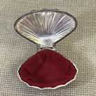 Vintage 1991-94 Godinger Silver Art Co  Silver-plated Shell Trinket Box 