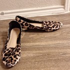 Mix No  6 Women   s Animal Print Velvet Round Toe Slip-on Loafer Flats Us 11 M