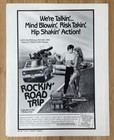 Rockin  Road Trip  1986  Ad Sheet 2 Pages 8 1 2  X 11  Uncut